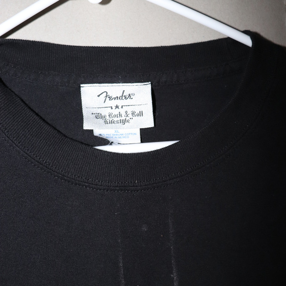 Fender Guitar Electric Instrument Rock Goth Shirt - Picture 3 of 4